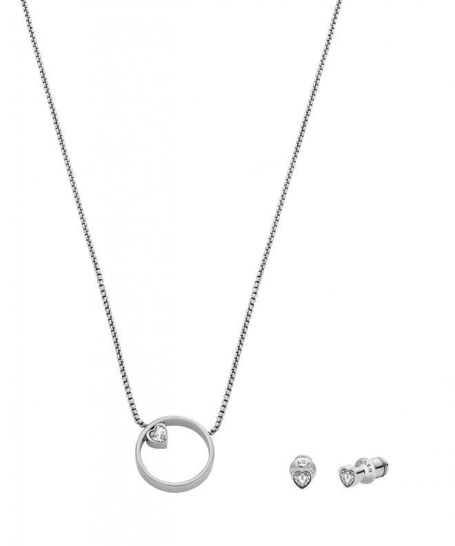 Colier Skagen Kariana Glitz Heart Gift Set SKJB1016SET