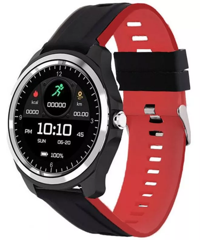 Smartwatch Barbatesc Pacific 26 Black Red PC00252