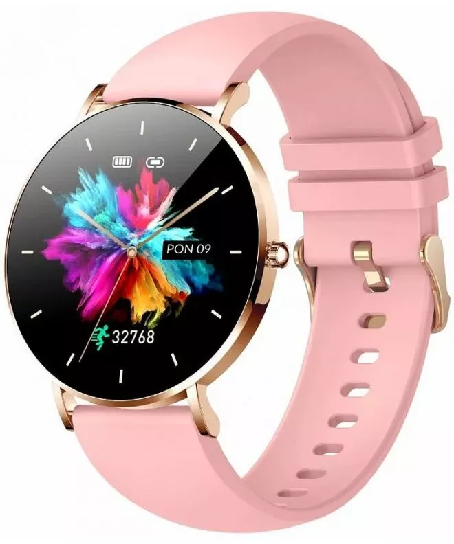 Smartwatch Dama Manta Alexa Roz SET SWU501PK