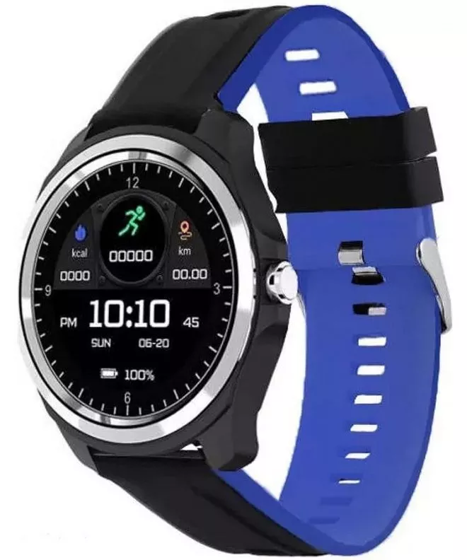 Smartwatch Barbatesc Pacific 26 Black Blue PC00251