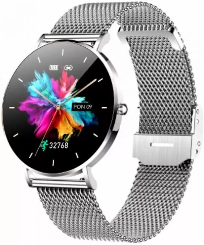 Smartwatch Bărbătesc Manta Alexa Argint SET SWU501SL
