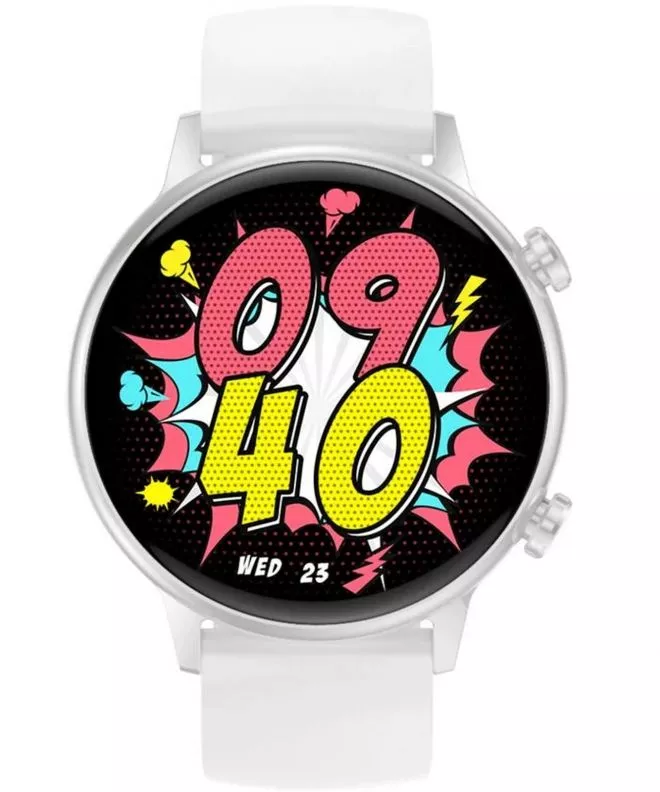 Smartwatch dama Manta Alexa Mini White SET SWU502WH