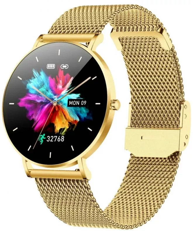 Smartwatch dama Manta Alexa Lux GOLD SET SWU501LGD