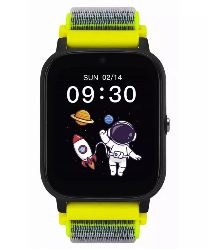 Smartwatch pentru copii Garett Kids Tech 4G Zielony Velcro 5904238485002