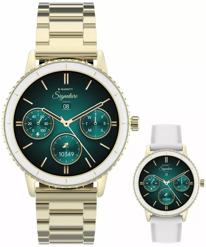 Smartwatch dama Garett Signature Grace Gold Solid SET 5904238485088