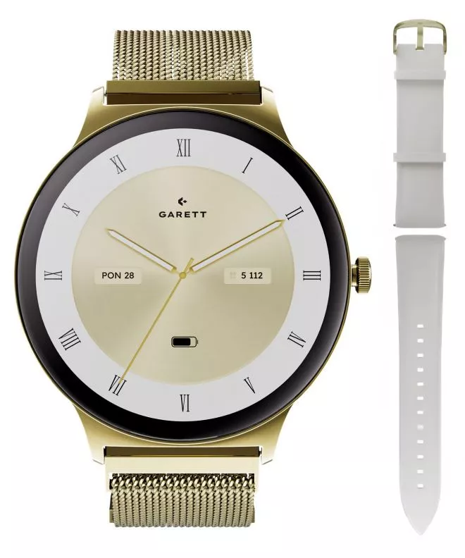 Smartwatch dama Garett Verona 2 Glow Mesh SET 5904238487037