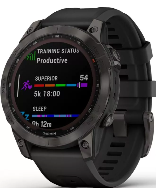 Smartwatch Barbatesc Garmin Fenix 7 Sapphire Solar 010-02540-21