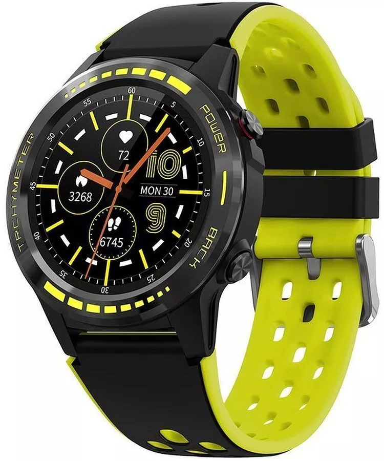 Smartwatch Barbatesc Pacific Black Yellow PC00171