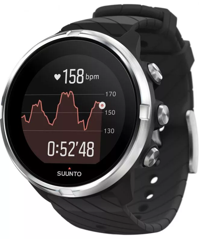 Smartwatch Unisex Suunto 9 Black Wrist HR GPS SS050142000