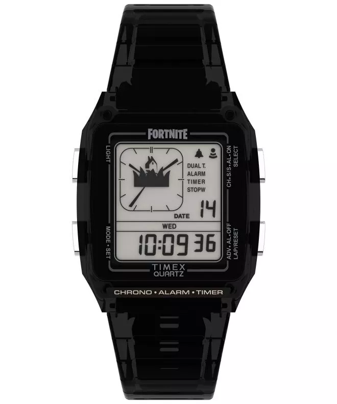 Ceas unisex Timex Q Timex Lca Chronograph Fortnite® TW2W96500