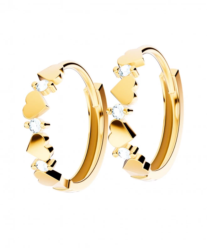 Cercei Bonore - Aur 585 - Cubic Zirconia 144127