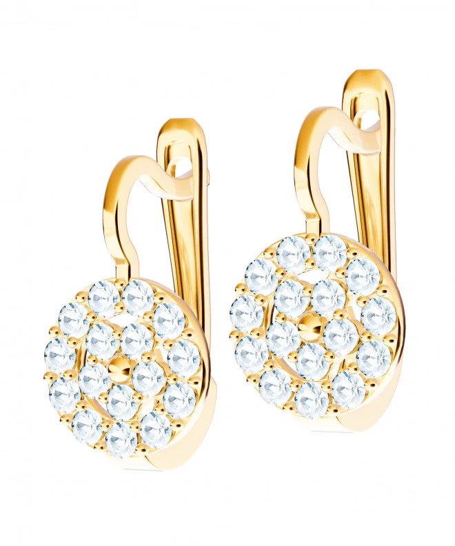 Cercei Bonore - Aur 585 - Cubic Zirconia 143553