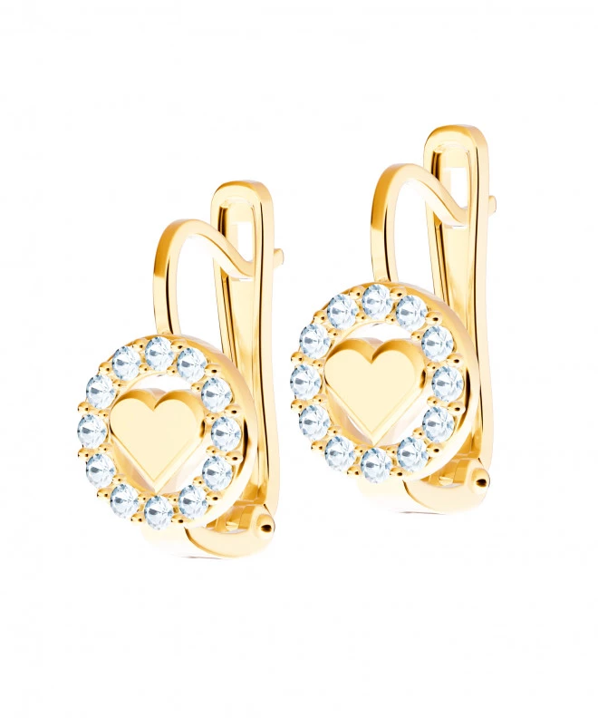 Cercei Bonore - Aur 585 - Cubic Zirconia 143552