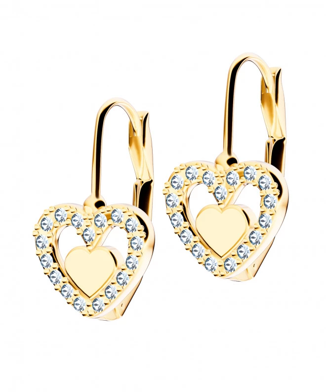 Cercei Bonore - Aur 585 - Cubic Zirconia 136876