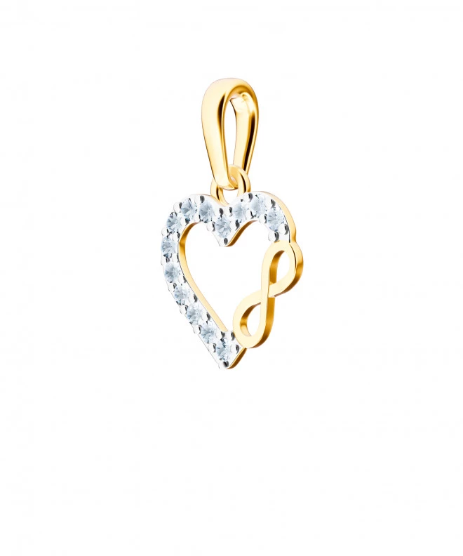 Pandantiv Bonore - Aur 585 - Cubic Zirconia 143917