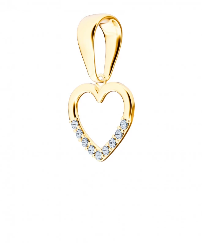 Pandantiv Bonore - Aur 585 - Cubic Zirconia 140843