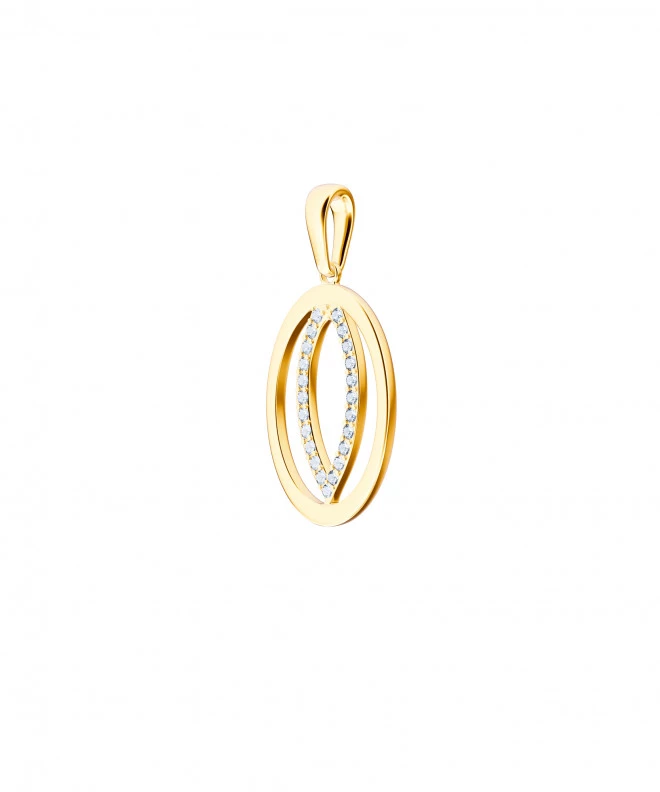 Pandantiv Bonore - Aur 585 - Cubic Zirconia 144106