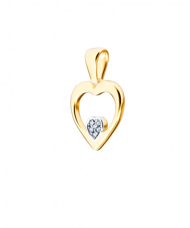 Pandantiv Bonore - Aur 585 - Cubic Zirconia 144117
