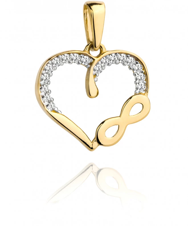 Pandantiv Bonore - Aur 585 - Cubic Zirconia 138875
