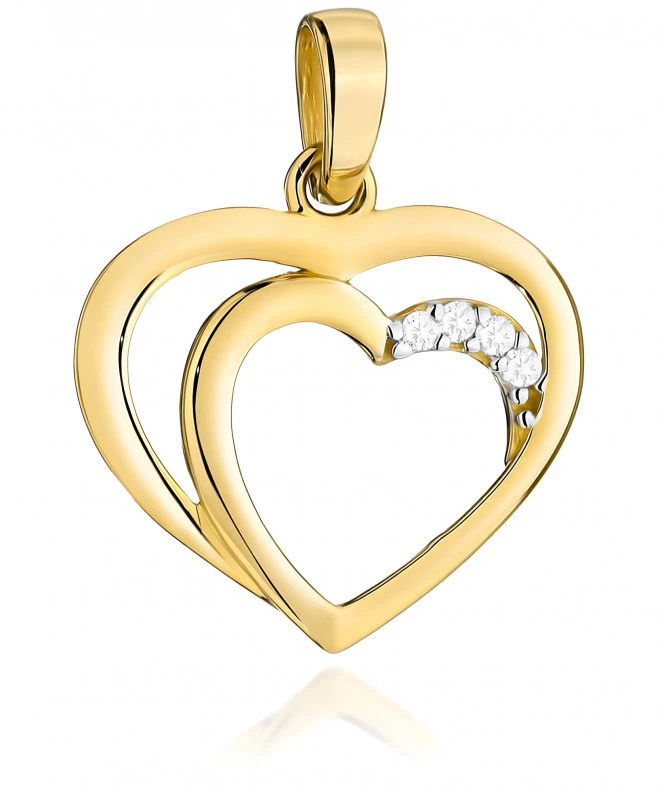 Pandantiv Bonore - Aur 585 - Cubic Zirconia 144185