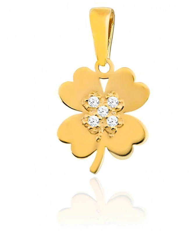 Pandantiv Bonore - Aur 585 - Cubic Zirconia 140915