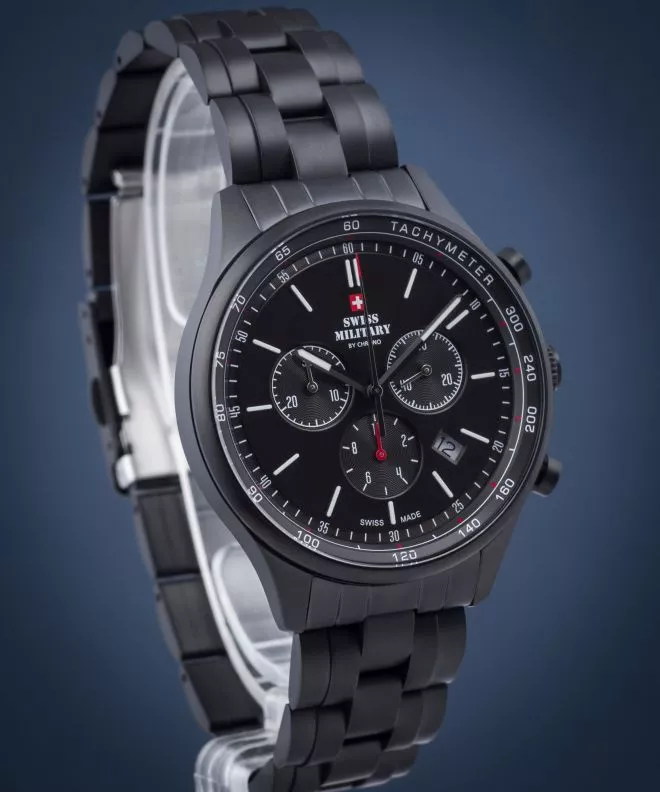 Ceas barbatesc Swiss Military by Chrono Quartz Chrono Tachymeter SM34081.04