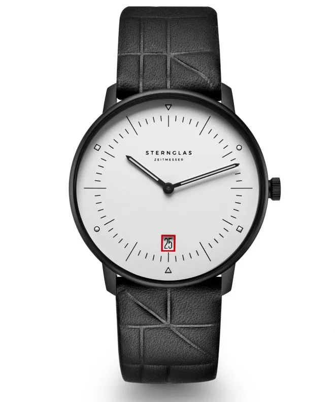 Ceas barbatesc Sternglas Naos Edition Bauhaus III LTD S01-NAB15-EB09