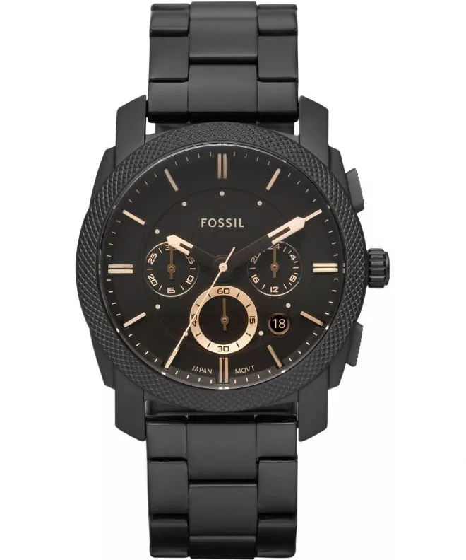 Ceas Barbatesc Fossil Machine Stainless Steel FS4682