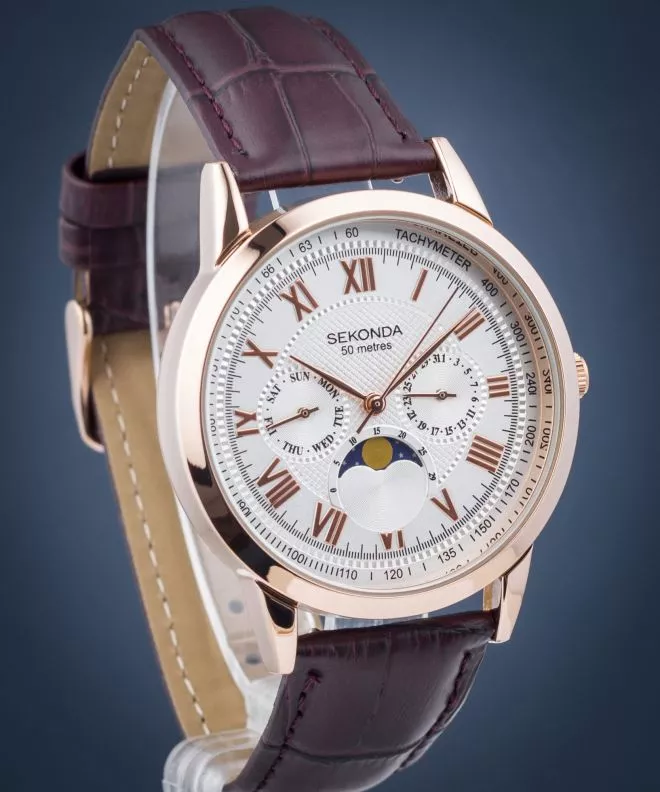 Ceas barbatesc Sekonda Armstrong Moon Phase 30148