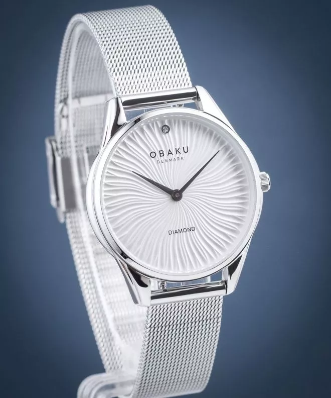 Ceas dama Obaku Smykke Silver V297LXCIMC