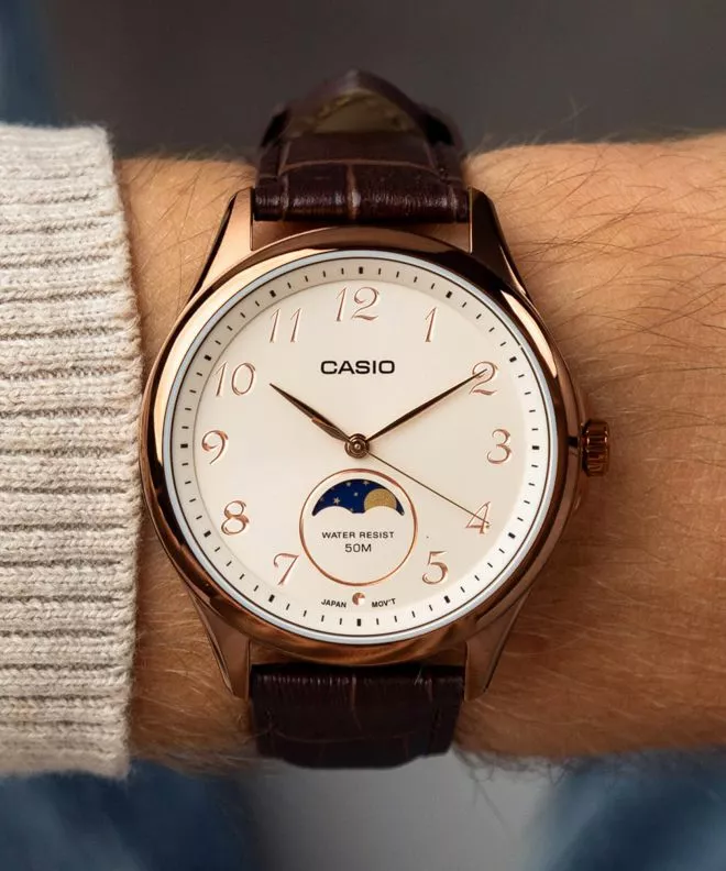 Ceas barbatesc Casio Classic Moonphase MTP-M110RL-5AER