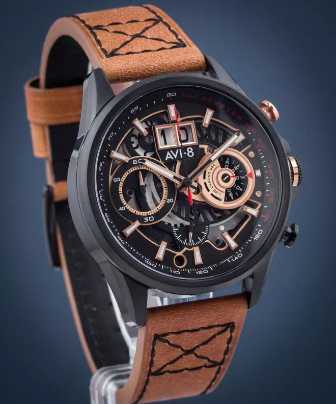 Ceas Barbatesc AVI-8 Hawker Harrier II Matador Chronograph AV-4065-03