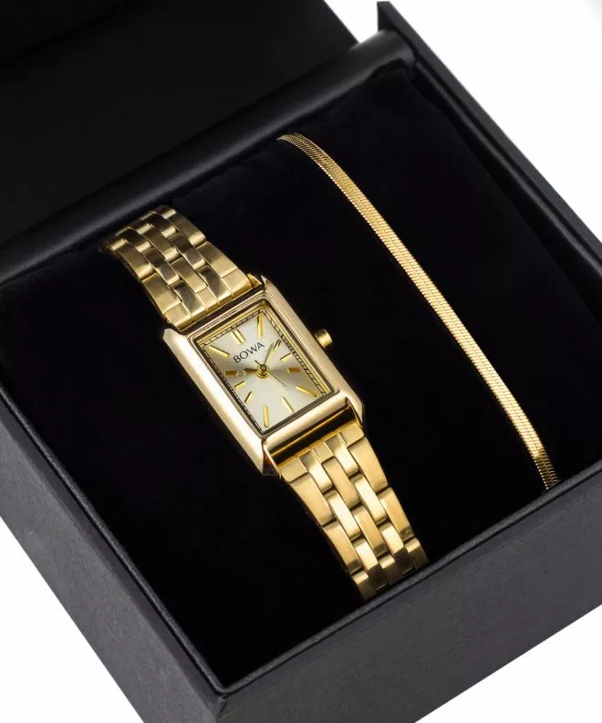Ceas dama BOWA Paris Full-Gold Steel 20 Gift Set PS194-44-144S-419-03