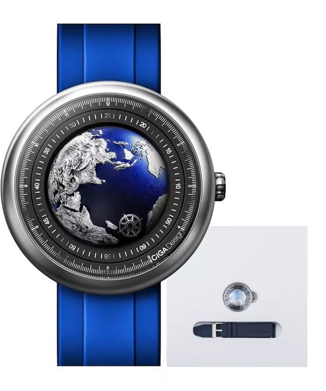 Ceas Barbatesc Ciga Design Blue Planet GPHG U031-SU01-W6U