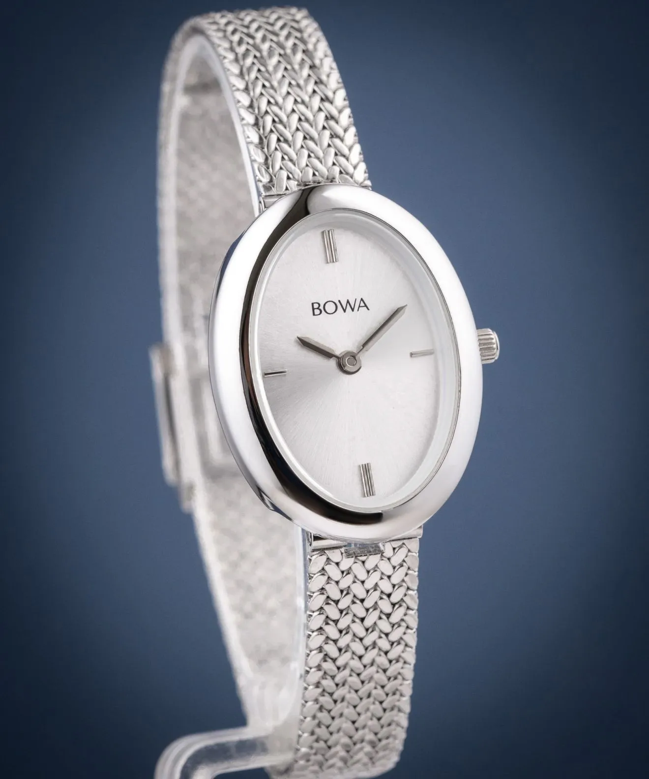 Ceas dama BOWA Oslo Full Silver Mesh 23 OS235-55-105M