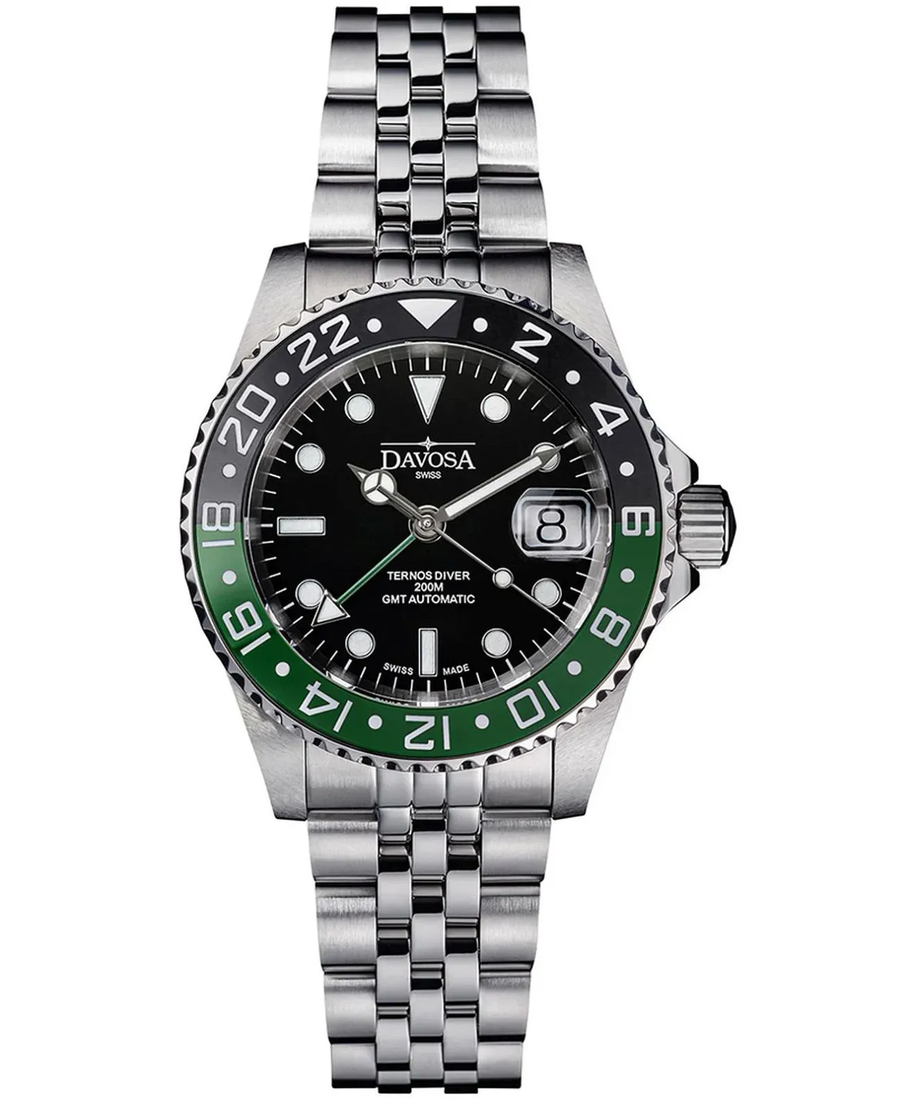 Ceas barbatesc Davosa Ternos Ceramic GMT WaveSl Automatic 161.590.07W