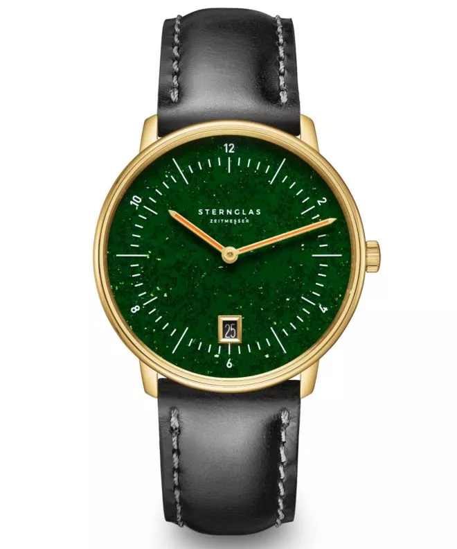 Ceas barbatesc Sternglas Naos Aventurine Special Edition S01-NAN41-BR04