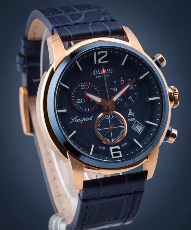 Ceas Barbatesc Atlantic Seasport Chronograph 87461.44.55