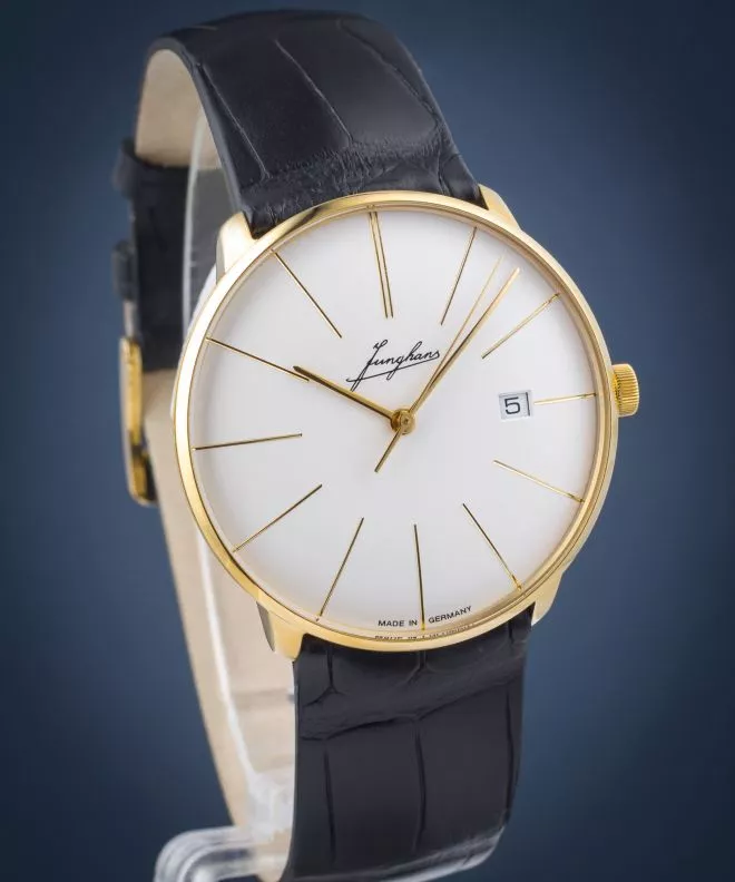 Ceas Barbatesc Junghans Meister Fein Automatic Gold 18K Limited Edition 27/9101.00
