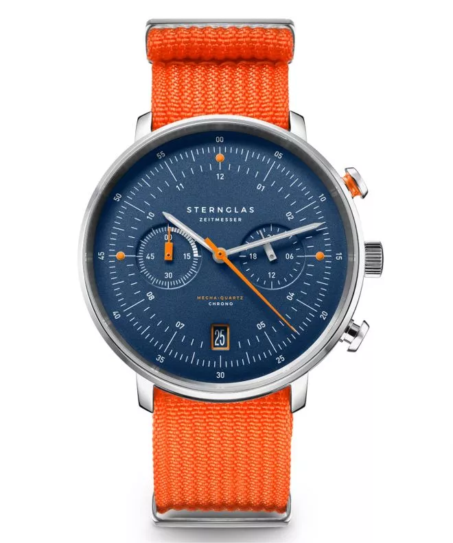 Ceas barbatesc Sternglas Hamburg Ed Küstemm Chronograph S01-HC06-FI02