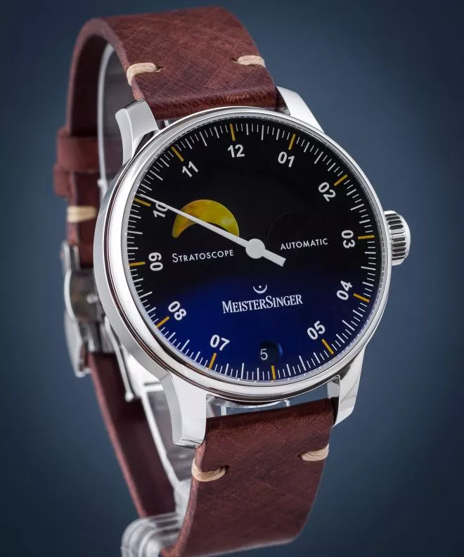 Ceas barbatesc Meistersinger Stratoscope Automatic ST982G-SVSL02