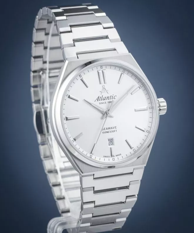 Ceas barbatesc Atlantic Classic Sapphire 58366.41.21