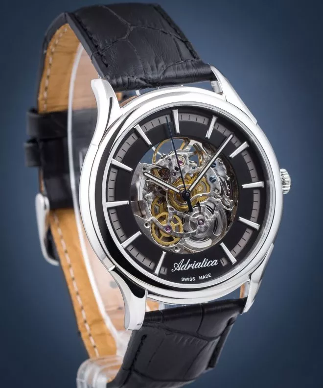 Ceas barbatesc Adriatica Automatic Skeleton SET A8328.5216SA