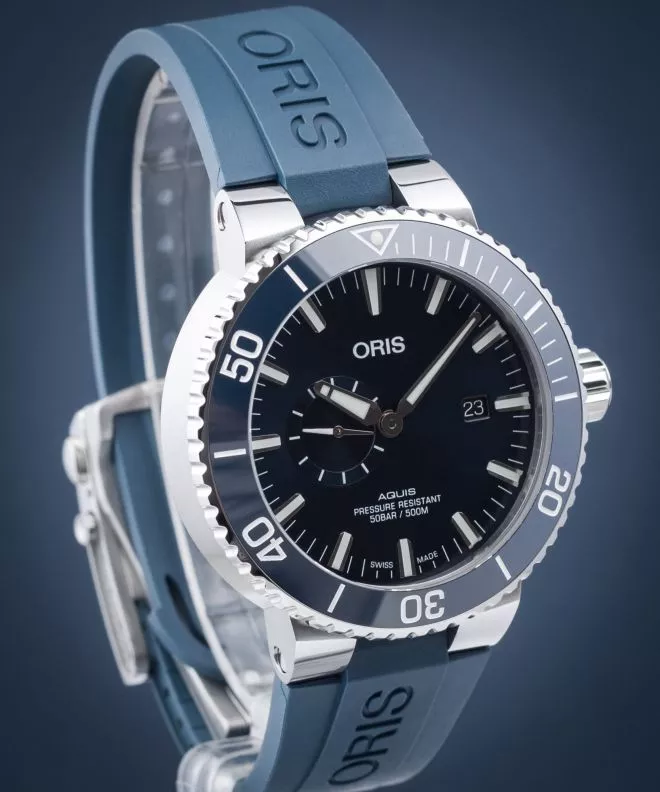 Ceas barbatesc Oris Aquis Small Second 01 743 7733 4155-07 4 24 69EB