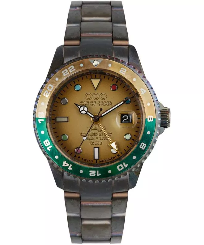 Ceas Barbatesc Out of Order Swiss GMT Marrakesh OOO.001-19.MA