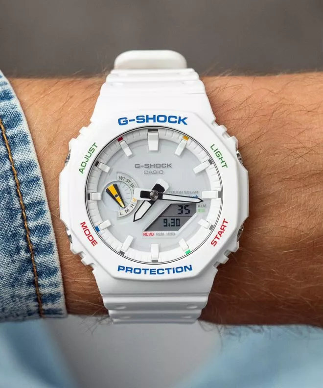 Ceas unisex Casio G-Shock Octagon Original Bluetooth Solar GA-B2100FC-7AER