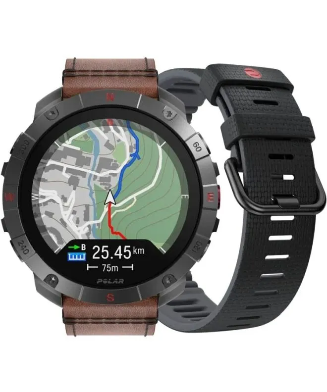 Smartwatch unisex Polar Grit X2 Pro Titan SET 725882065151