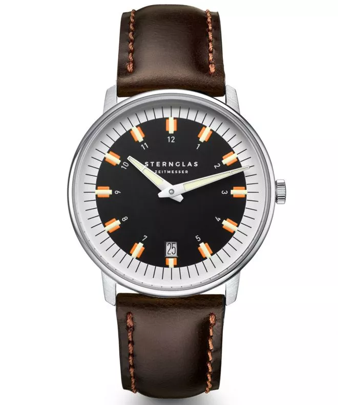 Ceas barbatesc Sternglas Egor Black Silver S01-EG03-BR03