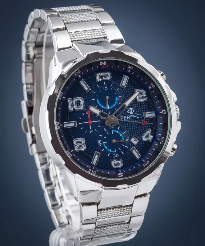 Ceas barbatesc Perfect Chronograf PF00389