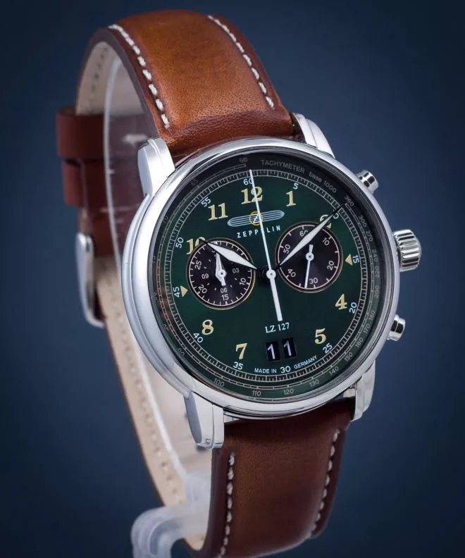 Ceas Barbatesc Zeppelin LZ127 Chronograph 8684-4